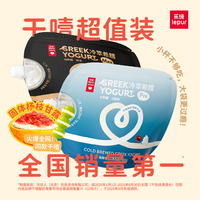 乐纯 希腊酸奶升级约4倍浓缩无蔗糖干噎酸奶低温酸奶营养500g*2袋