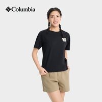 哥伦比亚 XR4793 清凉降温速干 女款 M码 短袖T恤
