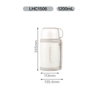 88VIP：LOCK&LOCK 316L不锈钢内胆保温保冷壶1200ml