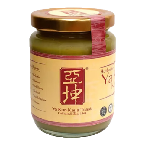 YA KUN 亚坤 新加坡进口亚坤YA KUN咖椰酱kaya酱290g 吐司夹心酱蛋黄酱面包果酱年货椰子酱早餐瓶装