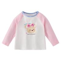 jellybaby/杰里贝比 女童圆领长袖T恤