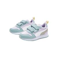 PUMA/彪马 儿童运动鞋 防滑舒适魔术贴 薄荷绿-彪马白-淡霜紫 29