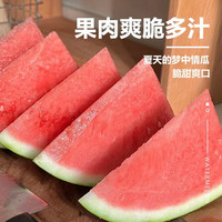 薏品甄鲜 山东藤吊冰糖小西瓜 4.5-5斤（2-3枚）