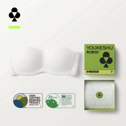 YOUKESHU 可拆卸肩带隐形抹胸 聚拢防滑