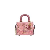 COACH 蔻驰 女士牛皮革手提包 CH776 粉红色 小号