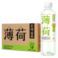 宜简 青柠味薄荷水饮料 450ml*15瓶