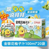养益君 金银花柚子汁 20袋 盒装