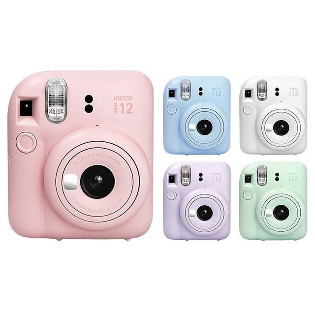 富士 MINI12拍立得instax海外版一次成像相机全新正品