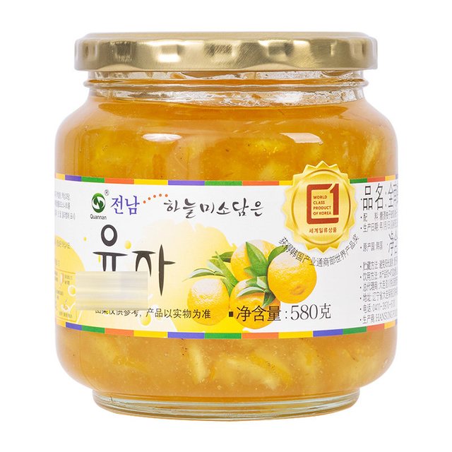 Quannan 全南蜂蜜柚子茶 2000g 瓶装