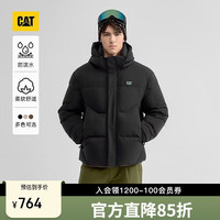 CAT 卡特男士户外防泼溅保暖可拆卸帽子云朵泡芙羽绒服