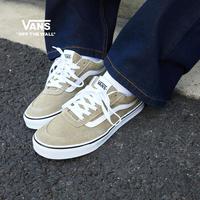 VANS 官方 Brooklyn LS褐色简约复古男鞋板鞋