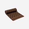 FENDI/芬迪 Kids Wool Logo围巾 棕色