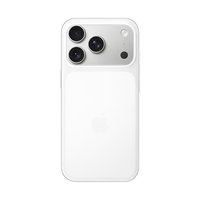 SNOWKIDS iPhone 17 Pro 超薄半磨砂半透防滑防摔全包软壳 透白