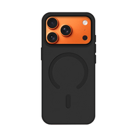 SNOWKIDS iPhone 17Pro Max 磁吸超薄半磨砂全包软壳 实黑