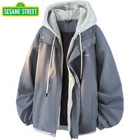 SESAME STREET 芝麻街美式连帽外套