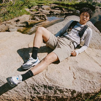 京东京造 700D考杜拉速干运动短裤 灰色 L