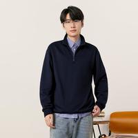 SPAO 男女同款半拉链卫衣 25SS01T000