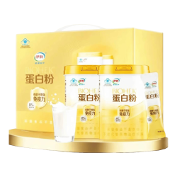 伊利 蛋白粉中老年增强免疫力术后恢复乳清蛋白质奶粉补充营养品送礼盒