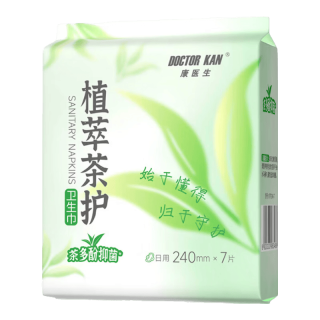 康医生 植萃茶护卫生巾护理垫组合 190*1包+240*1包+300*1包