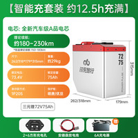 闪充智行 M系列锂电池 72V75Ah 三元锂电+6A充电器