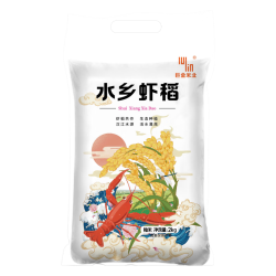 巨金米业 当季新米 长粒大米  水乡虾稻米4斤（2kg）