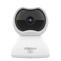 XVV XIAO VV智能云台2K摄像头 家用室内监控器 360°全景夜视语音对讲 WiFi高清