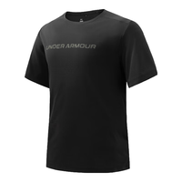 UNDER ARMOUR/安德玛 户外徒步速干短袖 T恤 男 漫暮黑 XL UPF50+防晒