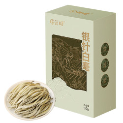 茗峙 白茶 一级 50g 1盒