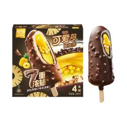 可爱多 Cornetto 可爱多 新品七重浓郁凤梨超级棒 74g*4支