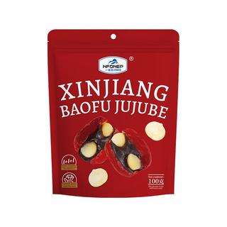 一品玉 新疆抱福枣 红枣夹夏威夷果仁 100g*1袋