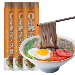 时小饱 0脂肪荞麦龙须面 500g