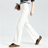 FOREVER 21 高腰微喇 女士牛仔裤