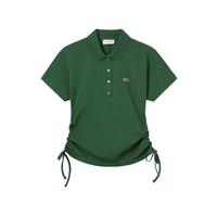 LACOSTE 法国鳄鱼女装25春夏新款时尚百搭舒适潮流收腰短袖Polo衫