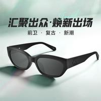 卡尔文·克莱恩 高级感防晒小框太阳镜男防紫外线猫眼墨镜女款