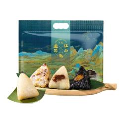 雅觅 端午粽子伴手礼4素粽+2肉粽+2优质咸鸭蛋共8件