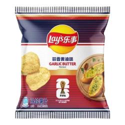 乐事 薯片 蒜香黄油味 135克 FIFA世界杯限定系列
