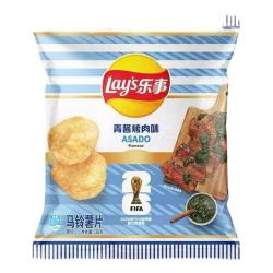 乐事 薯片  多种混合口味 青酱烤肉味135克