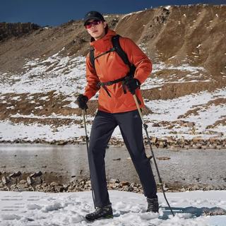 Pioneer Camp/拓路者 敦煌飞天冲锋衣 三合一防水保暖登山服 玄夜黑 XL