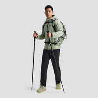 Jack Wolfskin/狼爪 TURBULENCE男户外防风软壳夹克 连帽 薄荷叶绿 L