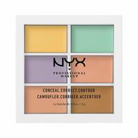 NYX PROFESSIONAL MAKEUP 六色遮瑕膏 轻薄遮盖 全肤质适用 修色遮瑕 9g