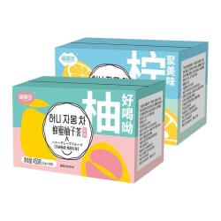 福事多 蜂蜜百香果茶450g泡水冲饮盒装水果茶冲泡百香果柚子果酱
