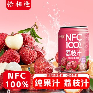 恰相逢 NFC100%纯果汁饮料 245ml*8罐