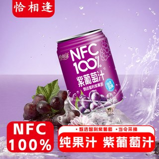 恰相逢 NFC100%纯果汁饮料 245ml*8罐