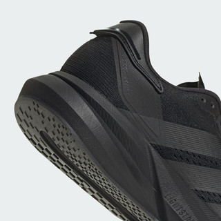 adidas 阿迪达斯 DURAMO SPEED 2 超轻缓震回弹跑鞋 男款 黑色 42.5