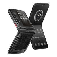VERTU QUANTUM 量子AI智能体 墨玉黑小牛皮 16GB+1TB 折叠屏手机