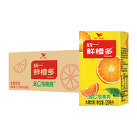 统一 鲜橙多饮料小包装125ml*24盒/箱
