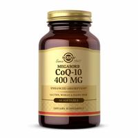 SOLGAR 辅酶Q10软胶囊400mg 心脑健康 无麸质无乳制品 60粒装