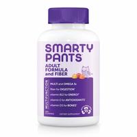 SmartyPants 成人复合维生素纤维软糖 含omega-3 EPADHA 180粒瓶