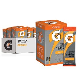 Gatorade 电解质水功能运动饮料 运动冲饮粉 35gx80橙味