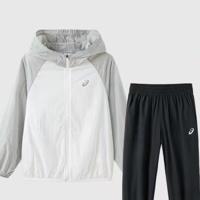 今日必买：亚瑟士 UPF50+冰蝉翼防晒衣+防蚊运动裤儿童套装（多色可选）